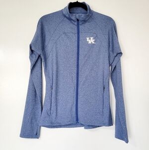 UK Rivalry Threads Blue Long Sleeve Jacket Size L